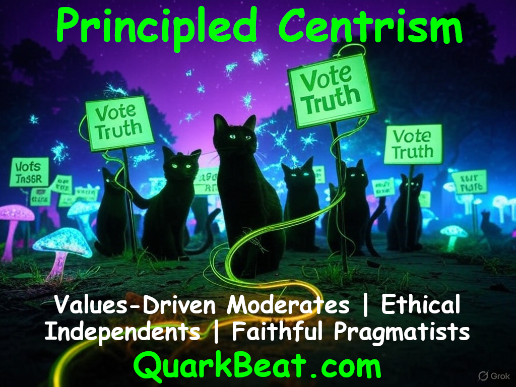 Principled Centrism: the Antidote to Far Left Extremism!